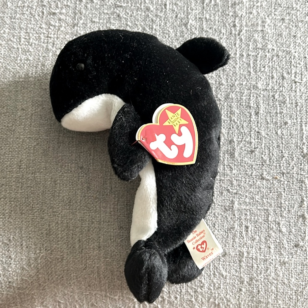 Ty - beanie babies - Waves - 1996